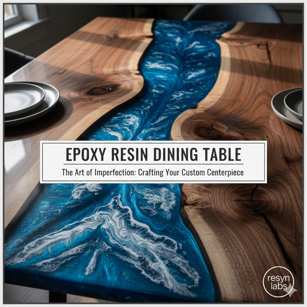 The Art of Imperfection: Crafting Your Custom Epoxy Resin Dining Table