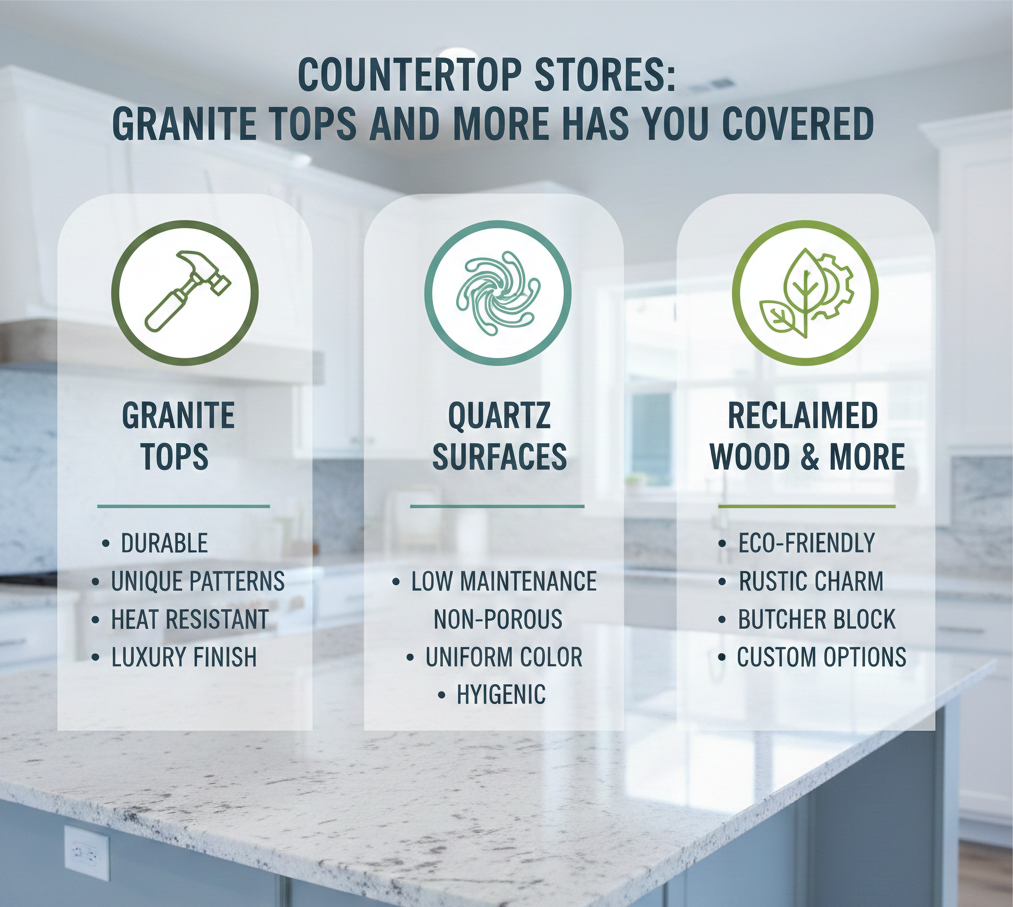 Why Granite Tops and More Stands Out Among Local Countertop Stores