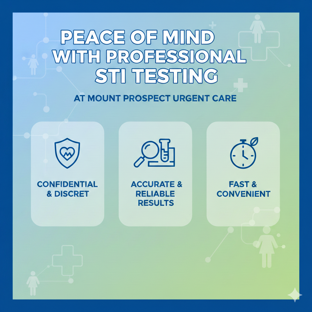 Get Peace of Mind with Professional STI Testing at Mount Prospect Urgent Care