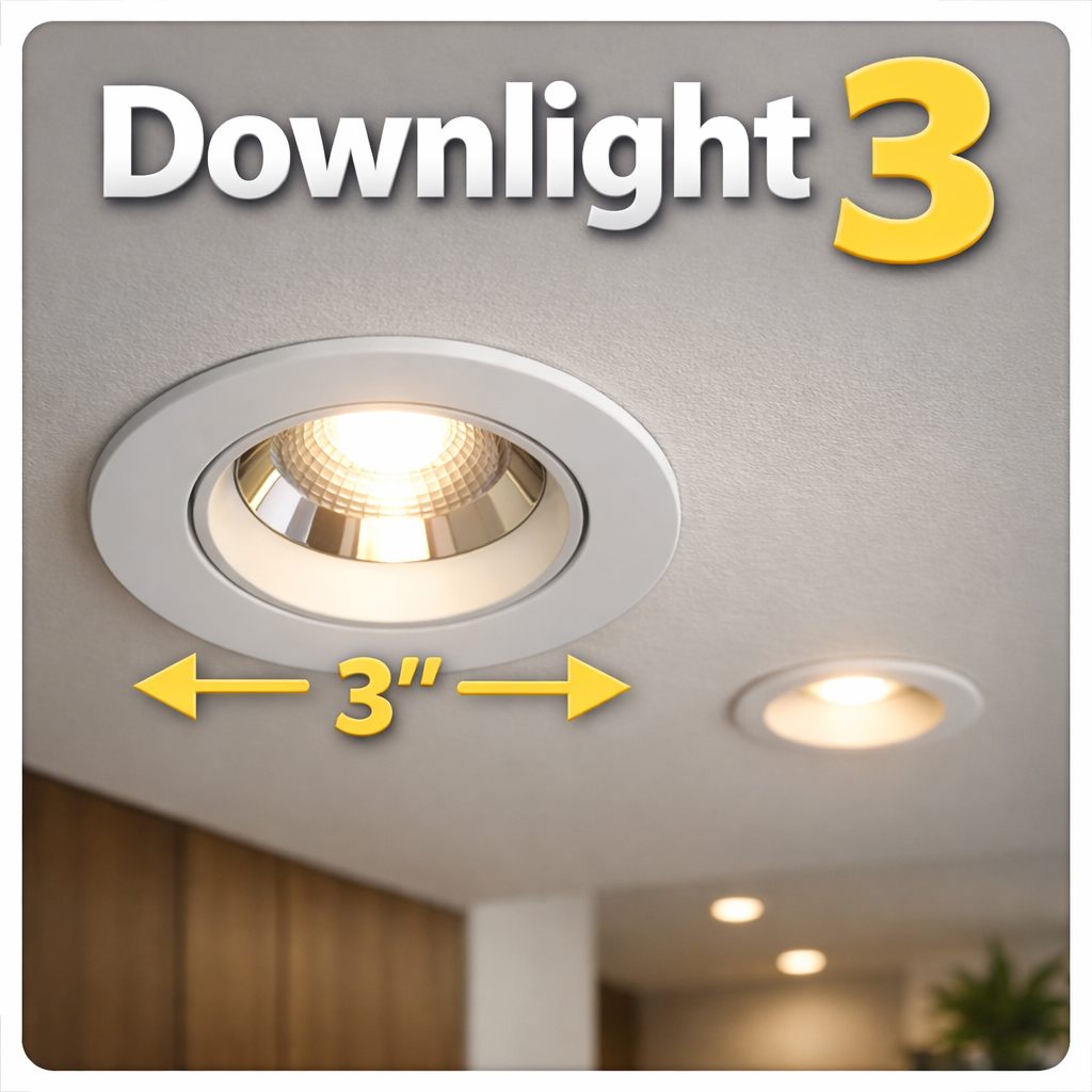 3 Inch Downlight Guide: Size, Uses & Tips