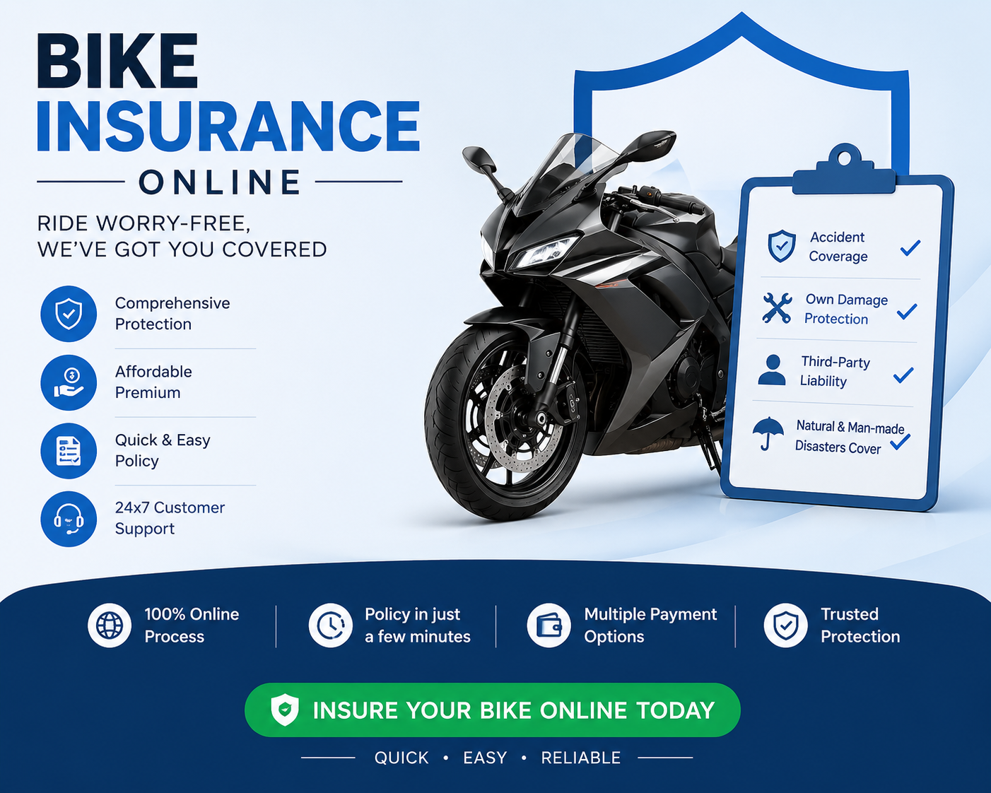 How to Find Affordable Bike Insurance Online with Better Coverage Plans